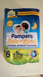 Pannolini Pampers Sole e Luna 6 XL