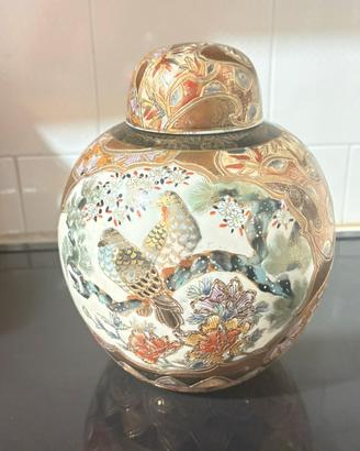 Vaso Satsuma Hand Painted