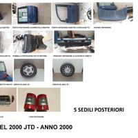 Fiat Ulisse anno 2000 + Citroën + Peugeot 