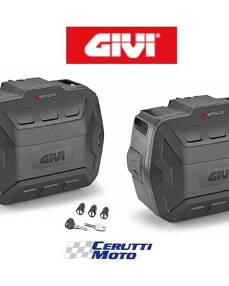 Valigie espandibili Givi XSPACE + serrature