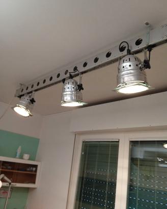 Binario luci  a soffitto