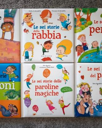 libri "le. sei storie..." 