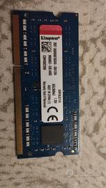 Kingston 2 GB DDR3 1600 SDRAM