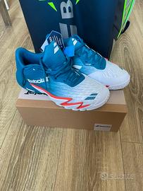 Scarpe Babolat Premura 3 Blu/Bianco/Arancione