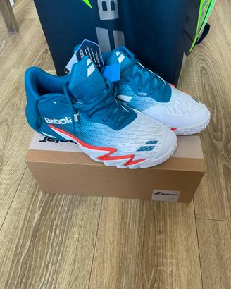 Scarpe Babolat Premura 3 Blu/Bianco/Arancione