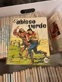 Zagor nr. 13 scritta rossa L’abisso verde
