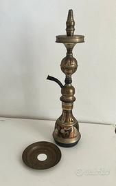 Narghilé vintage in ottone