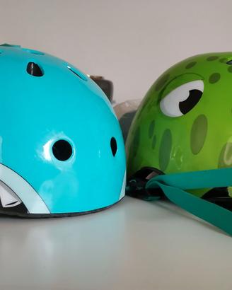 Caschi sicuri e simpatici per bambini