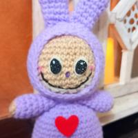 Pupazzetto stile Labubu