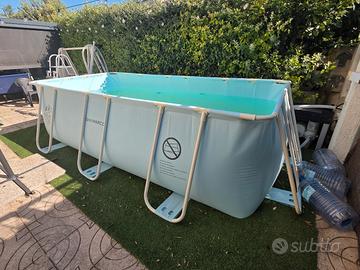 Piscina San Marco 4x2x1 più accessori