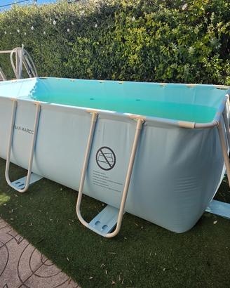 Piscina San Marco 4x2x1 più accessori