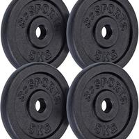 Dischi ghisa 5 kg (x4)