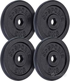 Dischi ghisa 5 kg (x4)