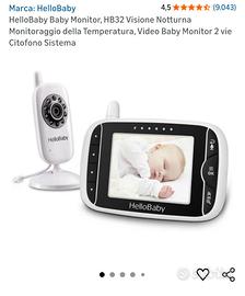 VIDEO BABY MONITOR HELLOBABY HB32