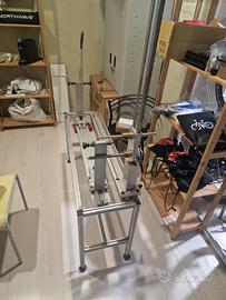 Banco per misurazione telaio bici