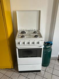 Cucina a gas Boreal 4 fuochi con forno