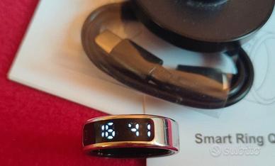 R11 SMART RING  ricarica wireless e display