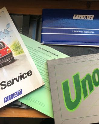 Uso e manutenzione Fiat Uno 1992