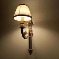 Applique satinate cromate e oro