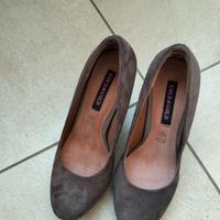 scarpe decoltè con tacco