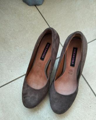 scarpe decoltè con tacco