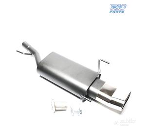 SILENZIATORE DI SCARICO PER OPEL ASTRA 1998-2009 x