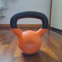  kettlebell peso 8kg, color arancio