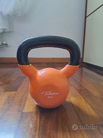  kettlebell peso 8kg, color arancio