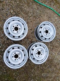 Cerchi ferro 15 pollici per fiat ducato