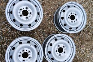 Cerchi ferro 15 pollici per fiat ducato