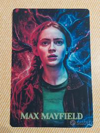 Fotocard plasticata Stranger Things Max 