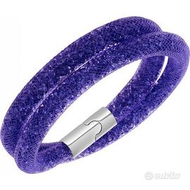 Girocollo/Bracciale Swarovski Viola ORIGINALE
