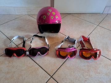 Mascherine sci + casco + termica
