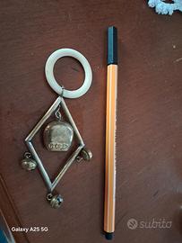 sonaglio in argento. 