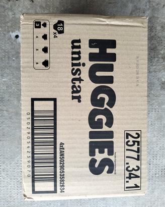 Pannolini huggies 3/7 chili
