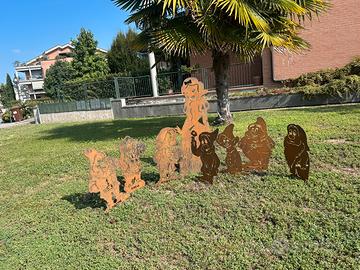 Nanni da Giardino Biancaneve, principessa Corten
