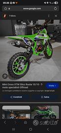 minimoto bambini ,nuova,50cc