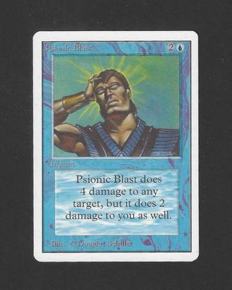 Magic Mtg Psionic Blast Unlimited
