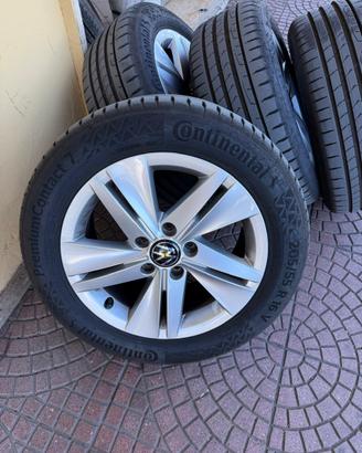 Set Completo Gomme Continental PremiumContact 7
