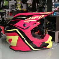 Casco cross ufo interceptor 2 genix nuovo