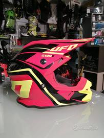 Casco cross ufo interceptor 2 genix nuovo