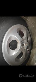 4 cerchi e gomme invernali alfa 147 ricambi 