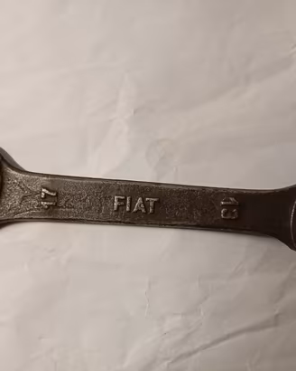 chiave FIAT fissa da 13/17 d'epoca 