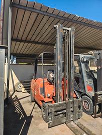 Carrello elevatore diesel marca Linde portata 3000