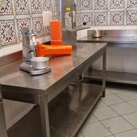 Tavolo per lavorazione acciaio inox