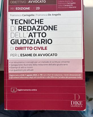 DIKE Tecniche redazione atto giudiziario - CIVILE