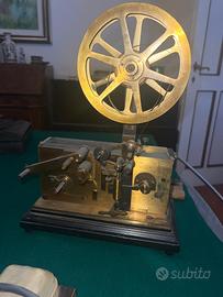 Antico Telegrafo morse da tavolo elettrico complet