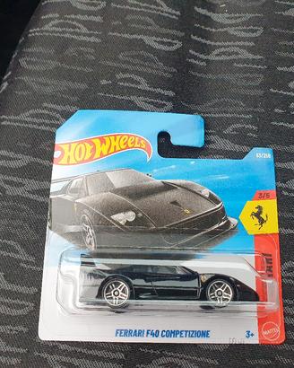 hot wheels Ferrari F40 Competizione nera