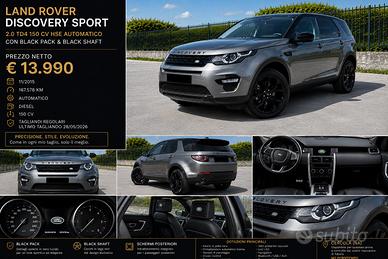 Land Rover Discovery sport 2.0 TD4 150cv