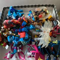 Gormiti di varie dimensioni e diversi modelli